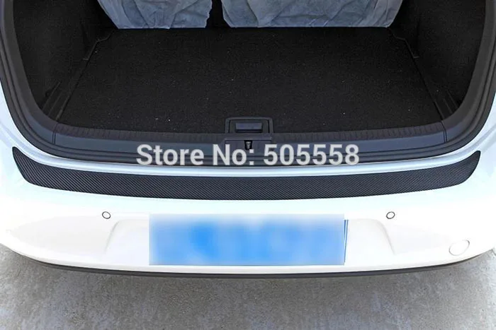 Автомобильная накладка на задний бампер из углеродного волокна для VW GOLF MK6 GTI R20|rear