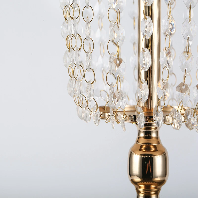 2 шт акриловые хрустальные цветочные вазы Свадебные дорожные свинцовые