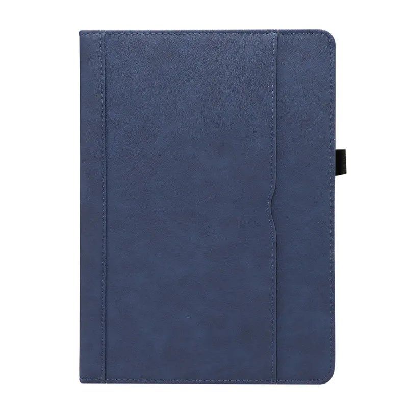Dark blue Для Apple ipad 9,7 чехол для ipad air Роскошный дизайн книги Капа отделения для карт TPU coque для ipad air 2 Чехол для ipad 9,7 - Цвет: Dark blue