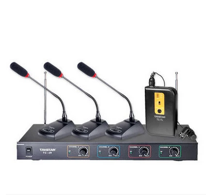 Беспроводной микрофон Takstar TC 4R VHF 1 корпус + 3 элемента для конференций лекций