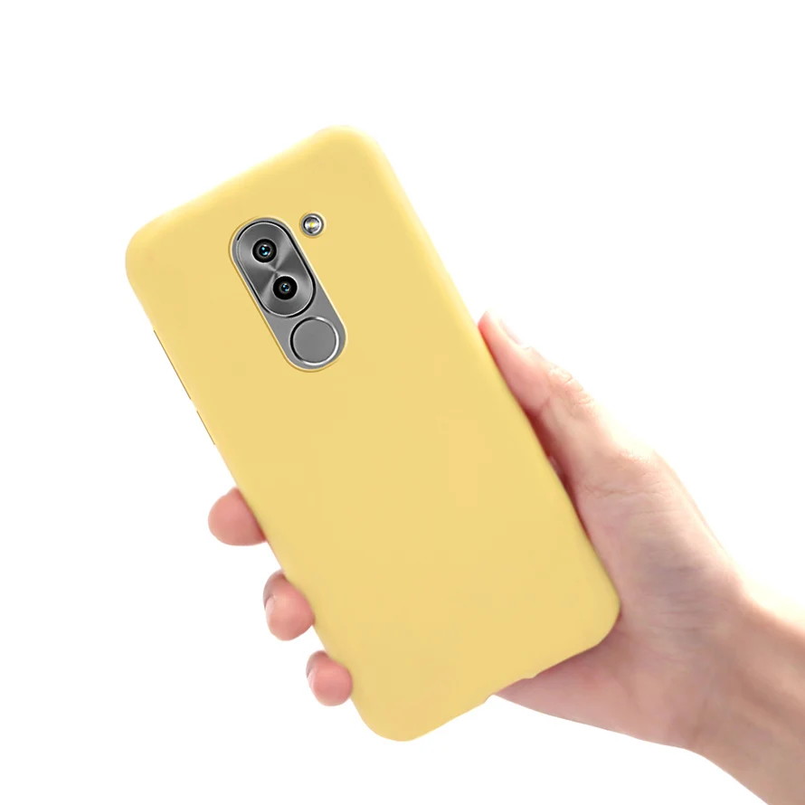 Чехол Candy для Huawei Honor 6X мягкий силиконовый чехол телефона чехлы задней панели 6X/GR5