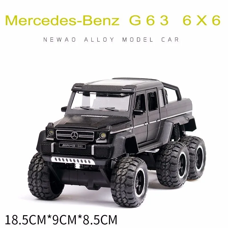 Модель автомобиля Mercedes G63 6WD AMG с подвеской высокой имитацией внедорожных