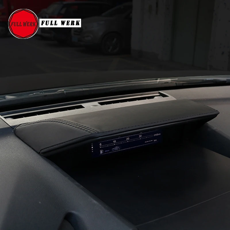 1 шт. кожаный чехол для приборной панели автомобиля защита от царапин