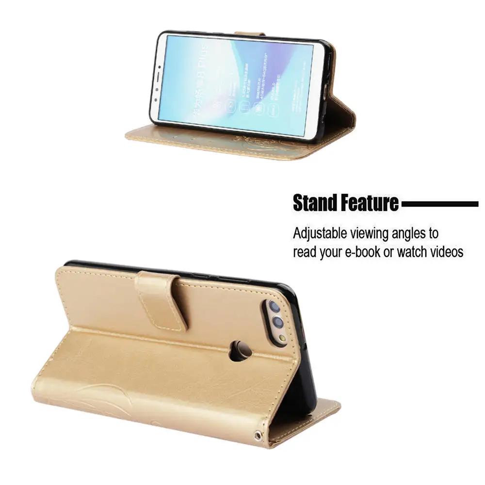 Для HUAWEI FLA-LX1 Y9 (2018) горный хрусталь тиснения чехол для телефона чехлы 2018 64 ГБ и 128 Гб
