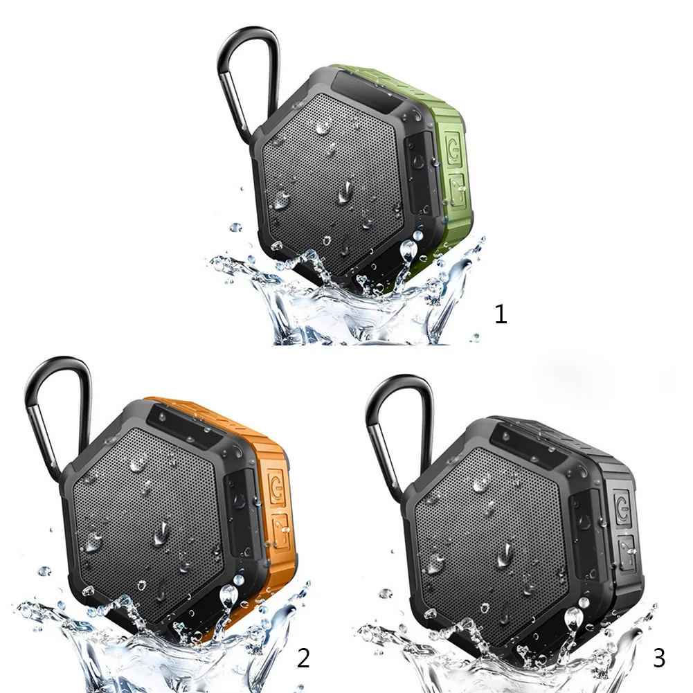 1 шт. уличная Bluetooth колонка водонепроницаемая портативная беспроводная