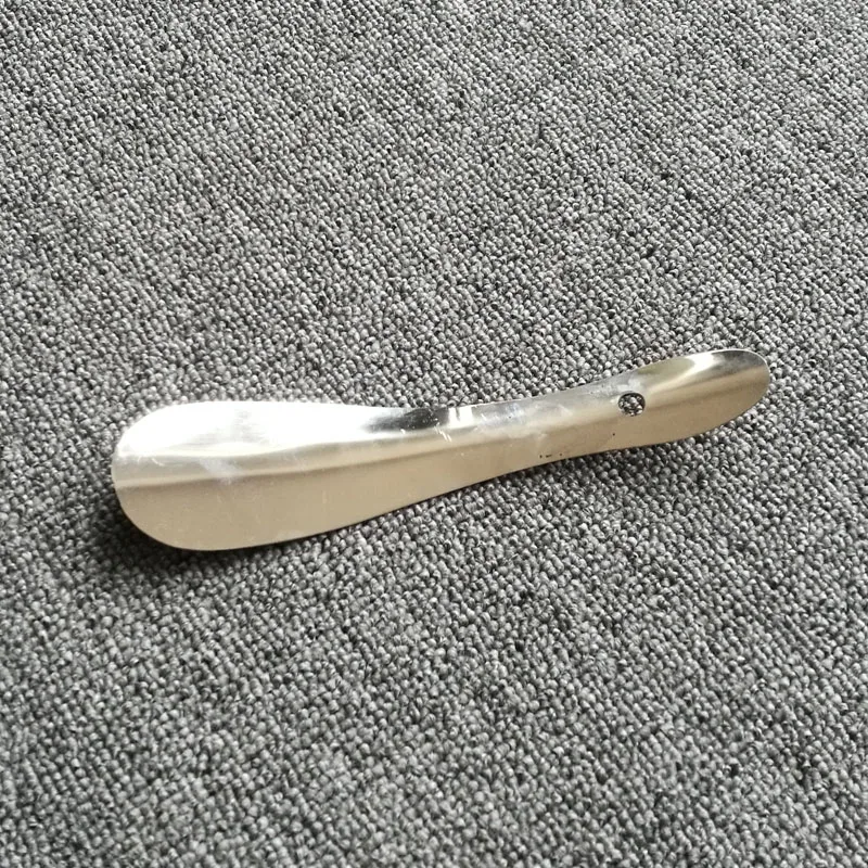 Металлический рожок для обуви из нержавеющей стали 18 см не Длина лука прямая без