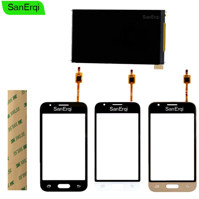 SanErqi для Samsung Galaxy J1 mini J105 SM J106 ЖК дисплей с сенсорным дигитайзером Стекло Замена +