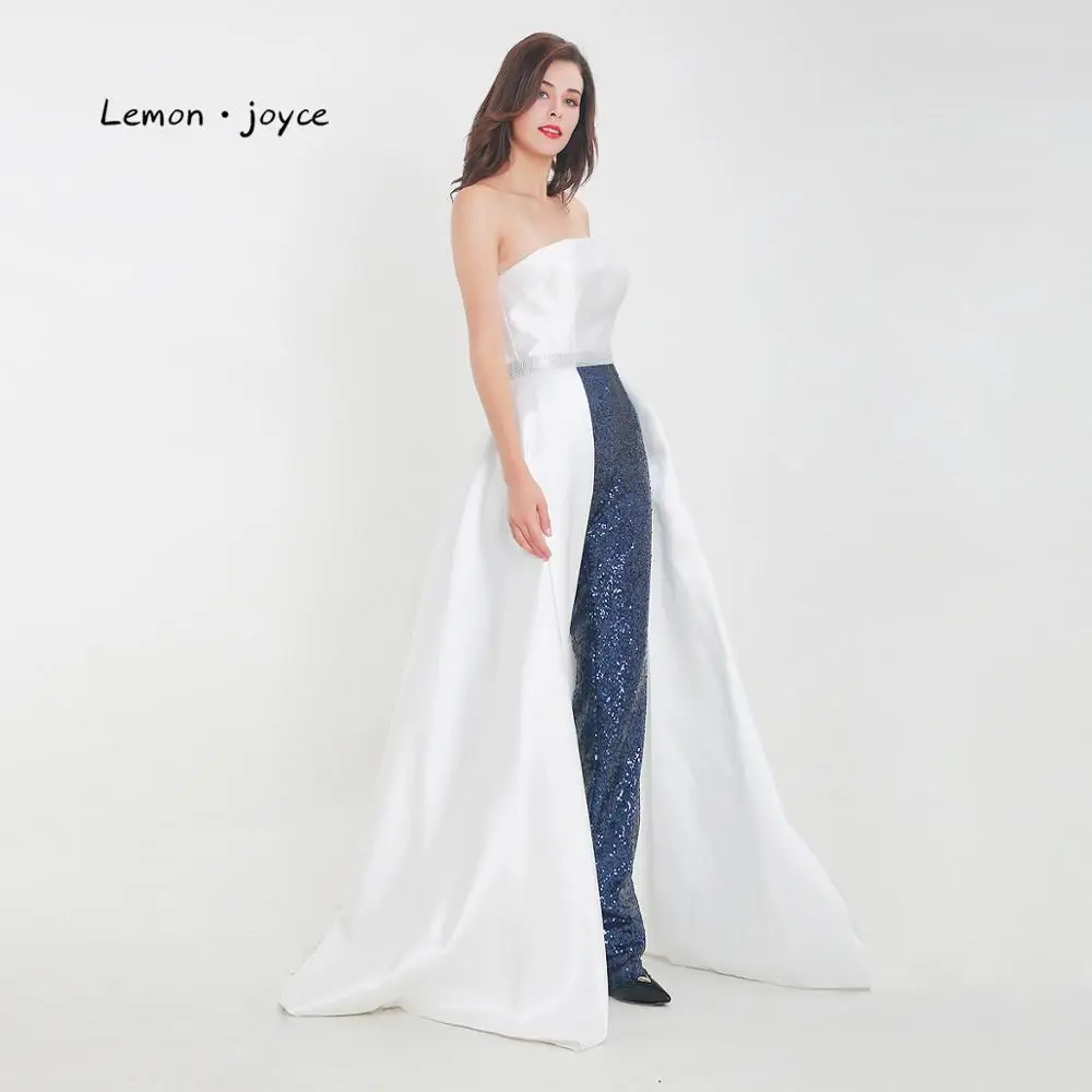 Lemon joyce комбинезон вечерние платья 2020 новый стиль без бретелек Вечерние с