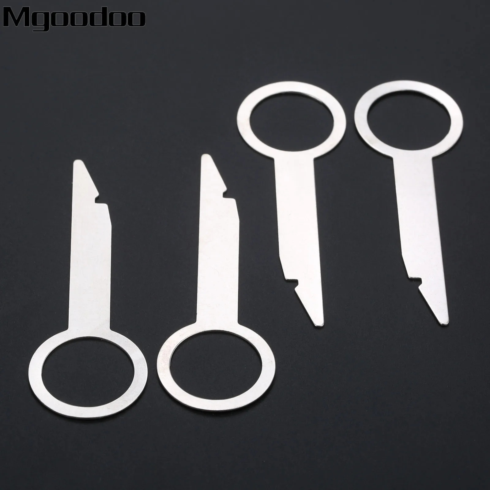 4 шт. Автомобильный ремонт CD стерео радиоприемник съемный лист металлический