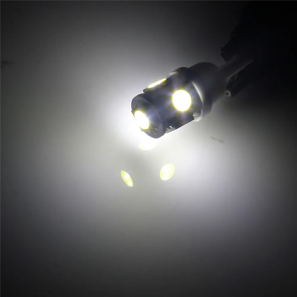 ANGRONG 2X W5W 194 T10 5 SMD 5050 Светодиодные белые светильник пы с клиновидным цоколем 12 В