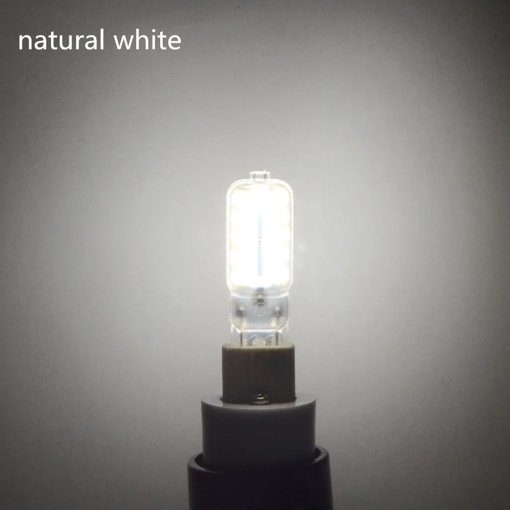 natural white 10 шт. затемняемый G9 светодиодный 220 В 110 В 14 22 32 светодиодный s 3 Вт 5 Вт 7 Вт светодиодный G9 2835SMD прожектор для замены галогенной лампы Люстра ампула Luz - Испускаемый цвет: natural white