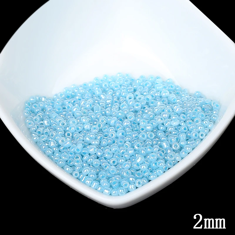 2 мм яркие кремовые цвета Австрийские хрустальные стеклянные бусины 1000 шт./лот