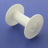 1pc j330 white plastic dumbbell shaped winder wire spool diy kite cable storage free shipping russia