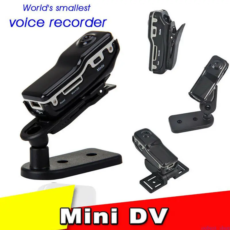 

8GB карта + HD мини камера удаленный монитор Спорт DVR Cam видеокамера