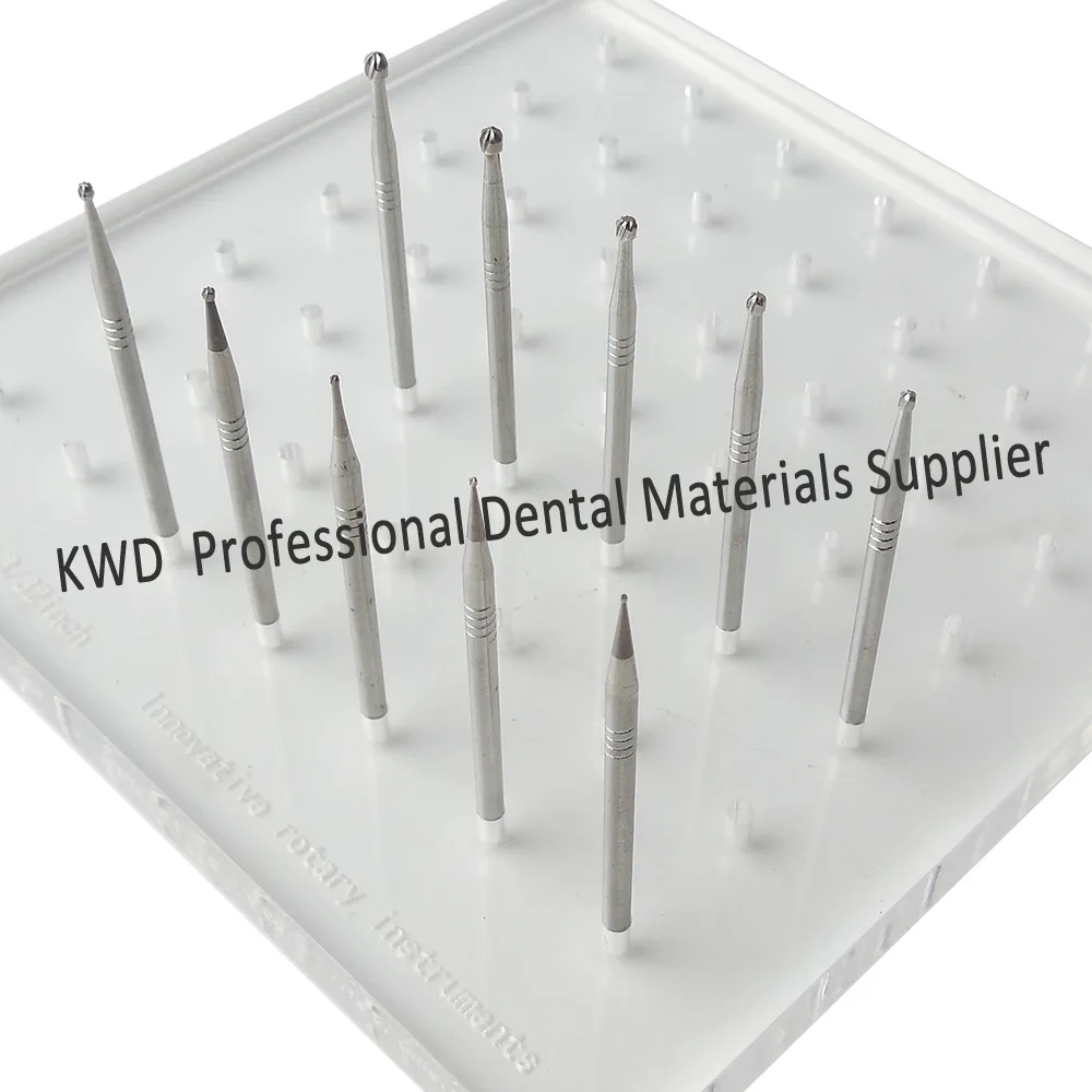 50pcs/Lot Round Shape Carbide Burs Dental Lab Precise Durable End Mills for Denture Ceramics Milling | Красота и здоровье