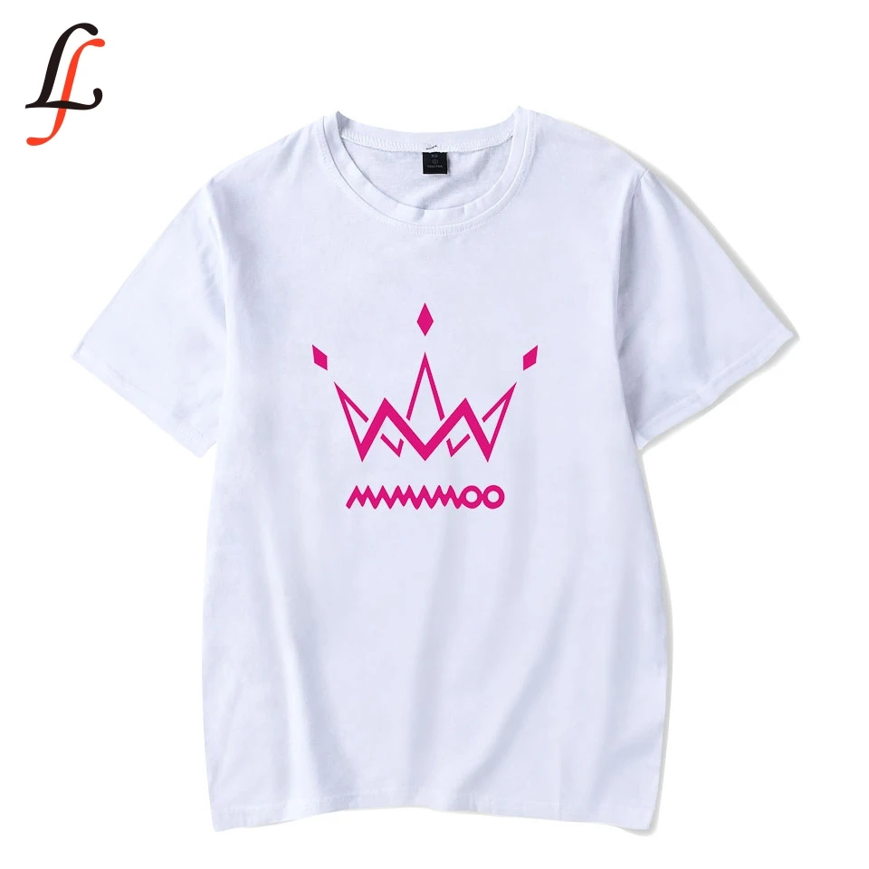 Футболка с принтом MAMAMOO футболка коротким рукавом для женщин и мужчин хит продаж