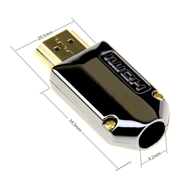 HDMI 2,0 разъем HDMI высокоскоростной кабель Позолоченный разъем DIY HD кабельный разъем компьютерный ТВ штекер мужской разъем - Цвет: B