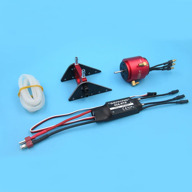 DIY RC комплект питания лодки 3500KV 2835 бесщеточный двигатель/крышка с водяным
