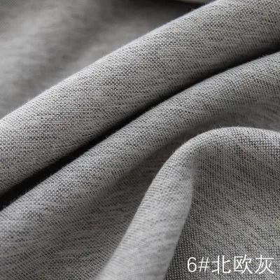 Cloth Тюлевые шторы в скандинавском стиле с мультяшной вышивкой для гостиной, спальни, детской комнаты, серые затемненные шторы на заказ, wp238#4 - Цвет: Cloth
