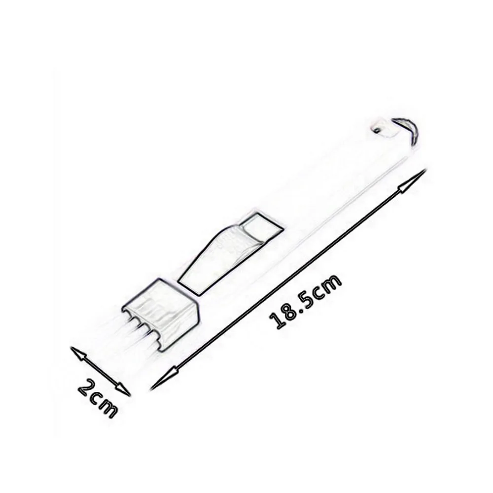 Multifunction Computer Window Cleaning Brush Window Groove Keyboard Nook Dust Shovel Window Track Cleaner Tool