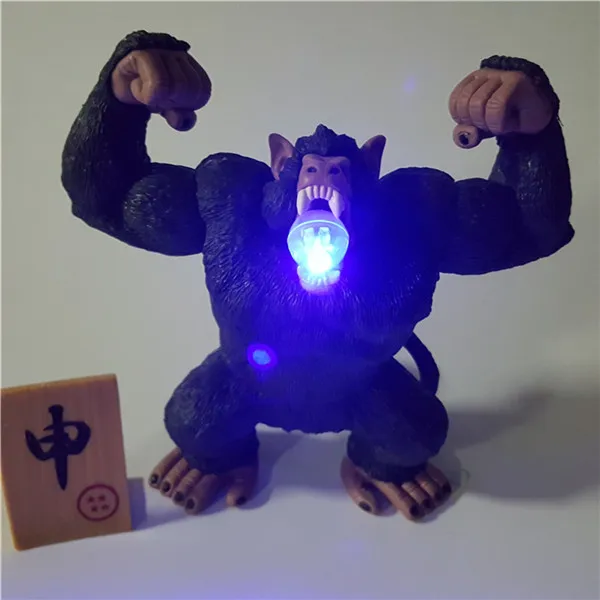 changeable Dragon Ball Z Piccolo Гоку Фриза Raditz ПВХ Модель светодиодный светильник Dragon Ball Супер Saiyan Piccolo Goku фигурка ночник игрушка подарок - Испускаемый цвет: changeable