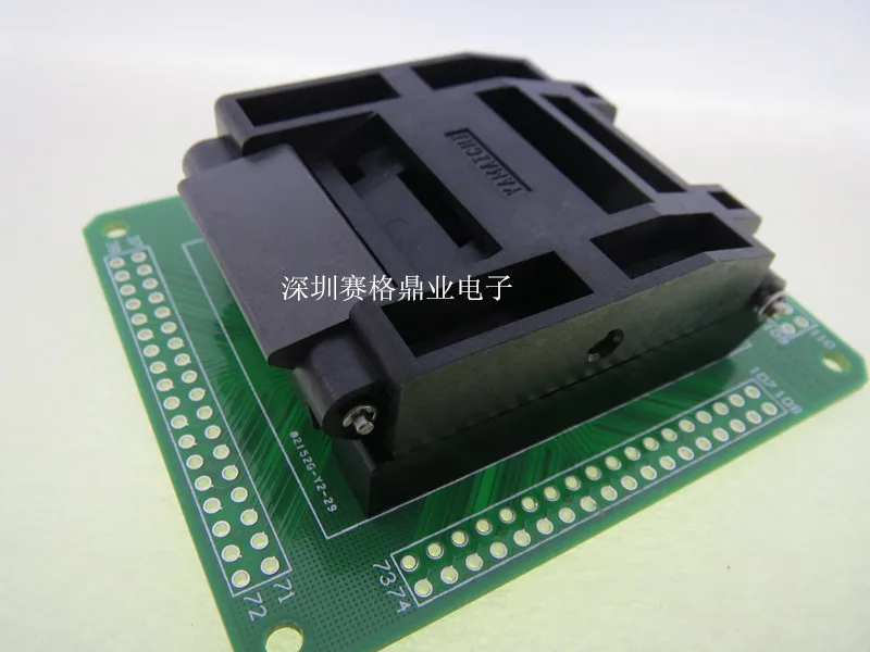 LQFP144 IC51 1444 1354/ 7 LQFP144/DIP144 плакированный золотым покрытием IC испытательный стенд