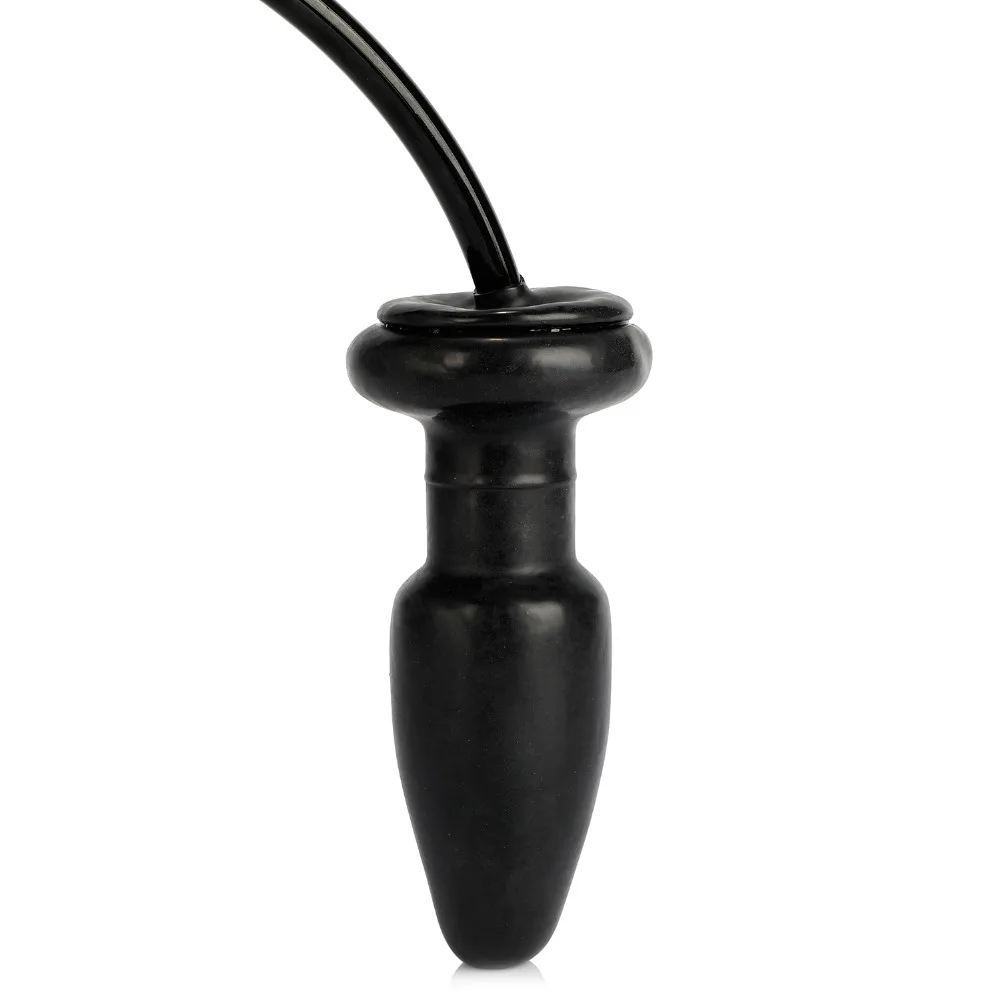 Inflatable Silicone Prostate Massager Anal Plug Dilator Expandable Butt Plugs Dildo Sex Toys For Women Men | Красота и здоровье