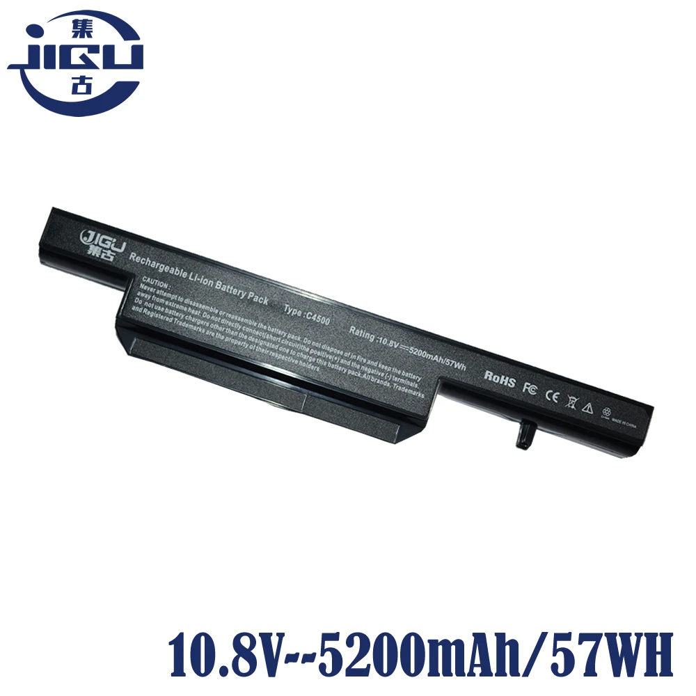 Аккумуляторная батарея для ноутбука JIGU Clevo C4500 C4500Q C4501 C4505 W150 6 87 C480S 4P4 KB15030|notebook