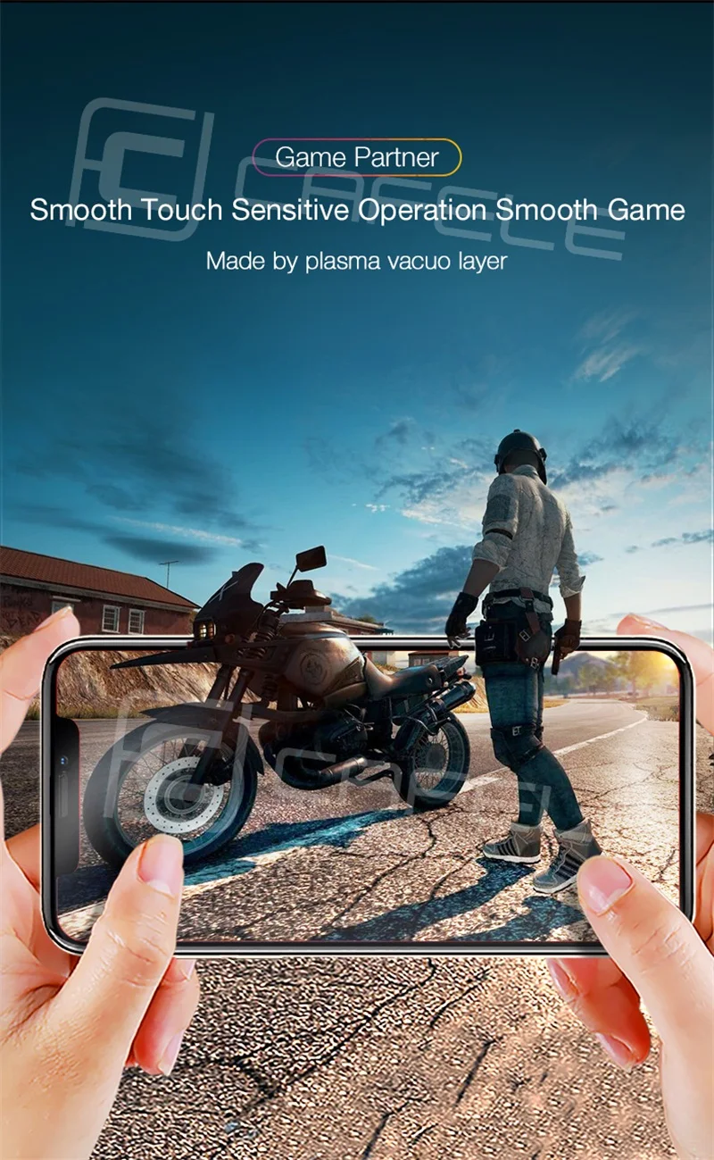 CAFELE Защита экрана для iPhone 11 Pro Max X XS MAX XR 6 7 8 PLUS 3D полное покрытие из закаленного стекла 0,3 мм ультра тонкий HD прозрачный