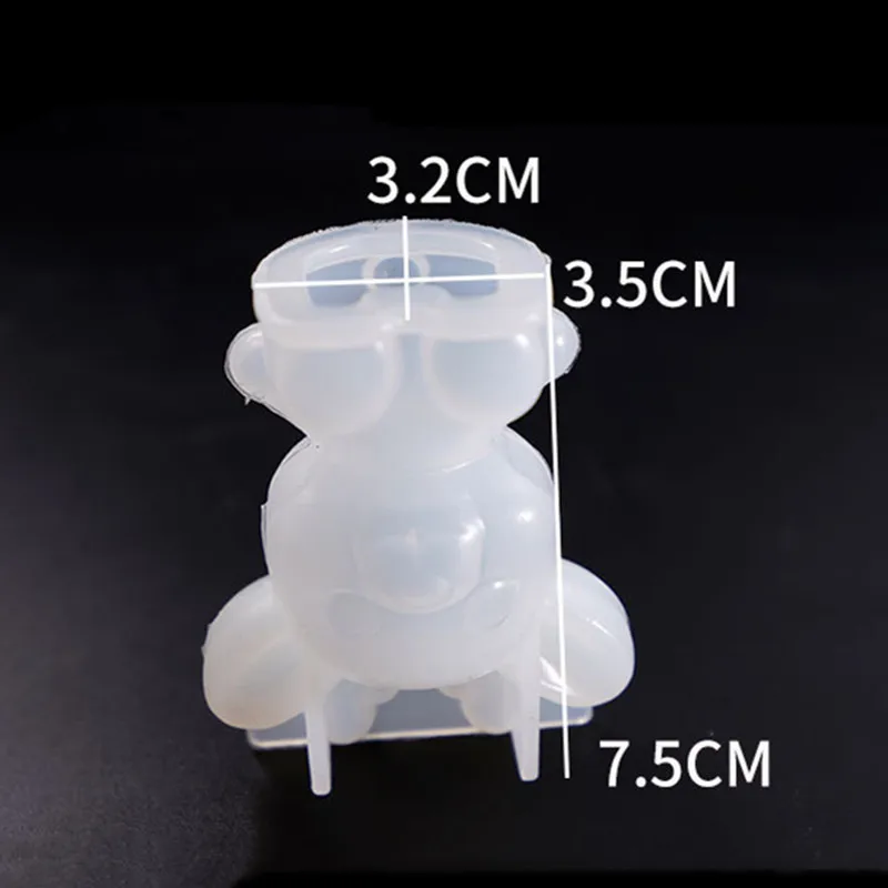 3D Elk силиконовая форма сделай сам помадка Мусс плесень Gummy Dry Pez прессформа