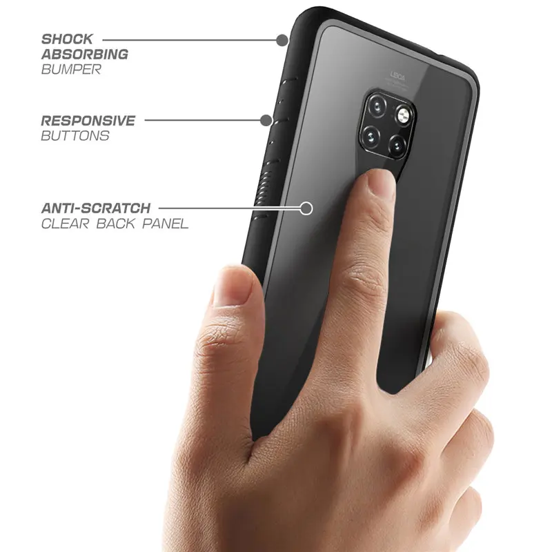 for huawei mate 20 case hma l29 6 53 inch supcase ub style anti knock premium hybrid protective tpu bumper pc clear back cover free global shipping