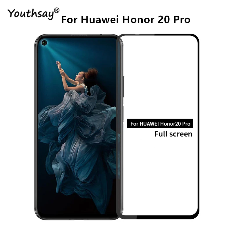 1 шт. для Huawei Honor 20 Pro стекло 2.5D полное закаленное защиты экрана пленка|Защитные