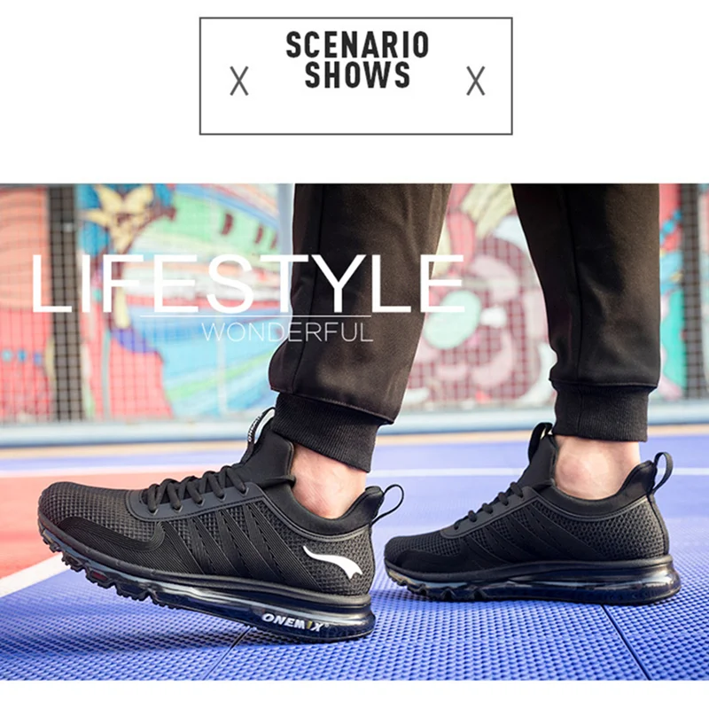 Кроссовки ONEMIX Max для мужчин и женщин кроссовки тенниса прогулок|running shoes|mens running