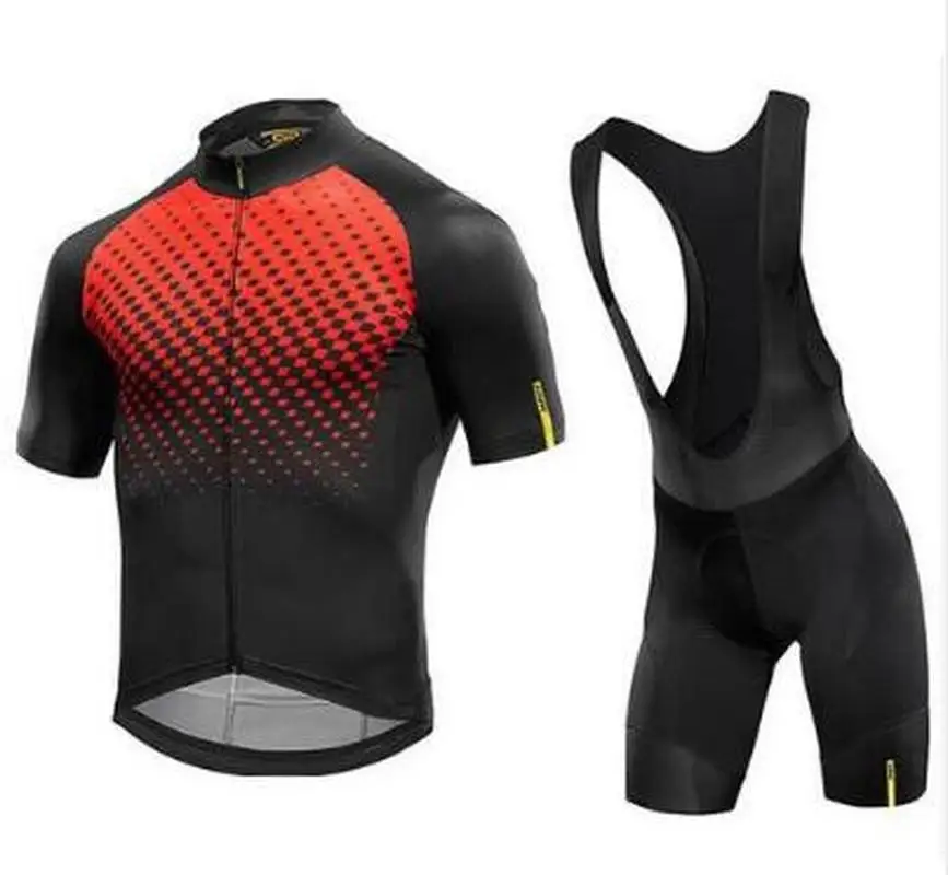 2017 Mavic Quick Dry Short Sleeve Cycling Clothing Breathable Bike Riding Wear Ropa Ciclismo Bicycle Jersey 16D Gel Pad | Спорт и