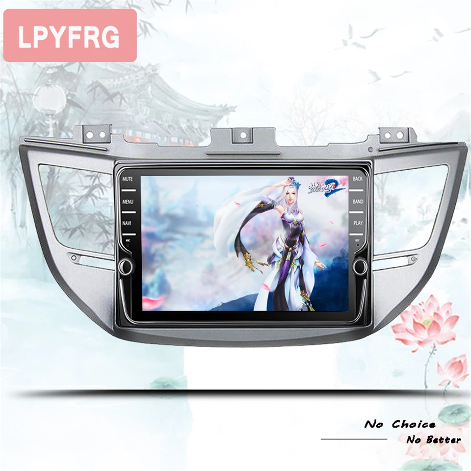 Android 10.0 автомобильный DVD для Hyundai Tucson/ ix35 2016 2017 2018 с 4+64GB радио стерео GPS навигацией Головное устройство Gps включено.