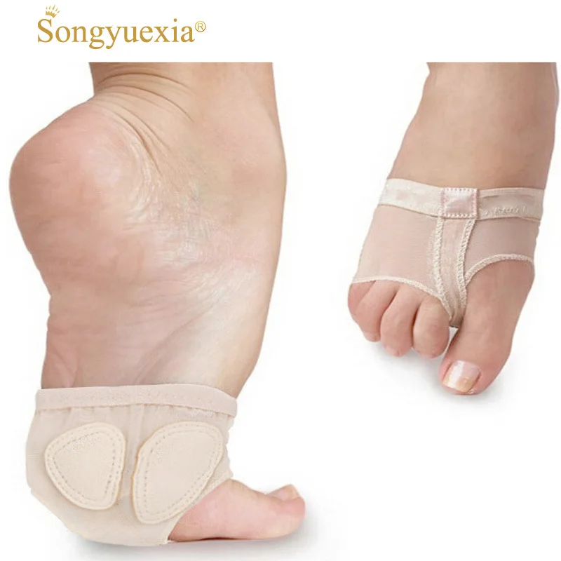 Женская обувь для танцев на животе SONGYUEXIA комплект защиты ног с передней подошвой