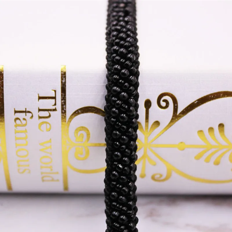 Искусственный жемчуг 10 ярдов кружевная отделка из бисера высококачественное