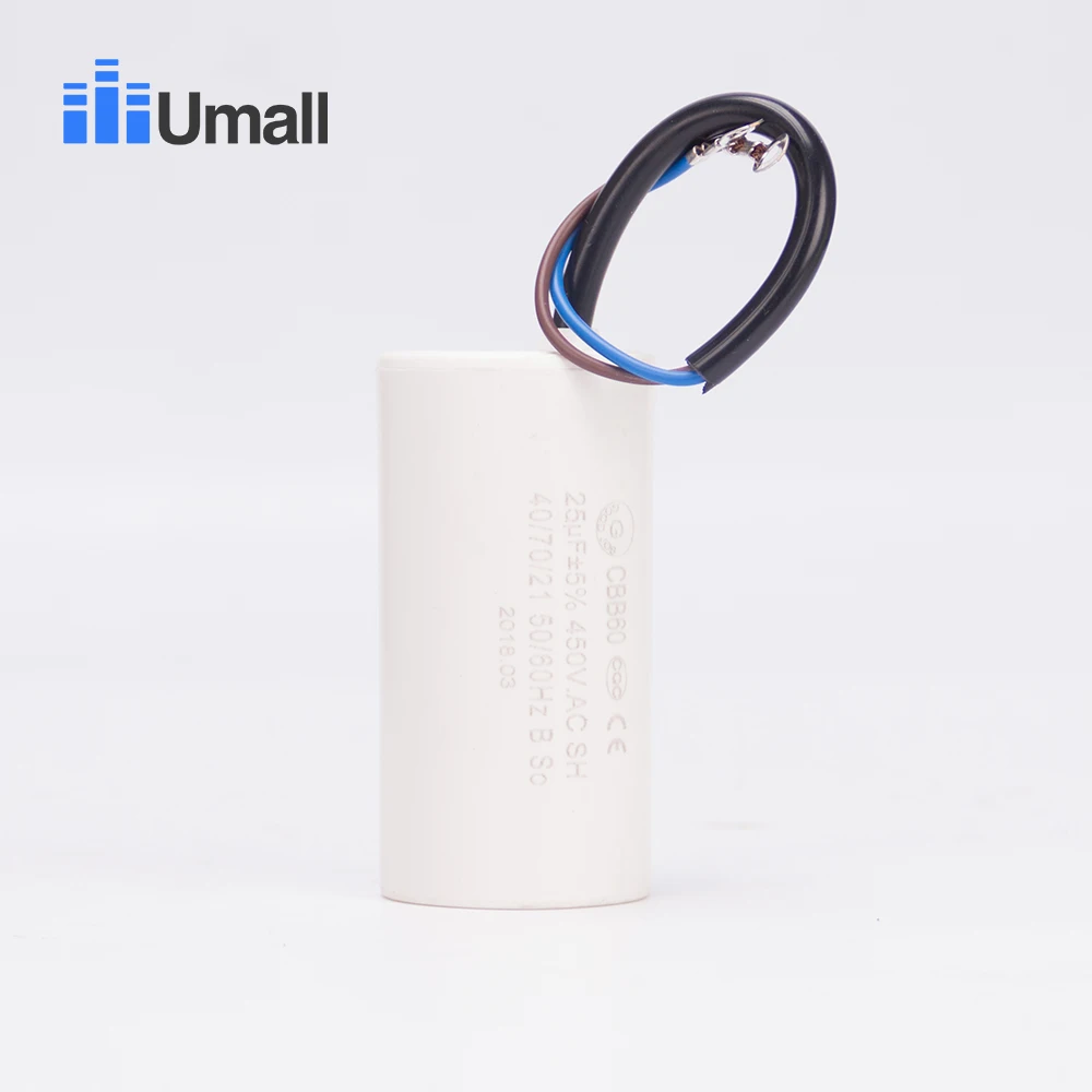 100 шт. CBB60 25 мкФ 450V все 45/85/21|Датчики расхода| |