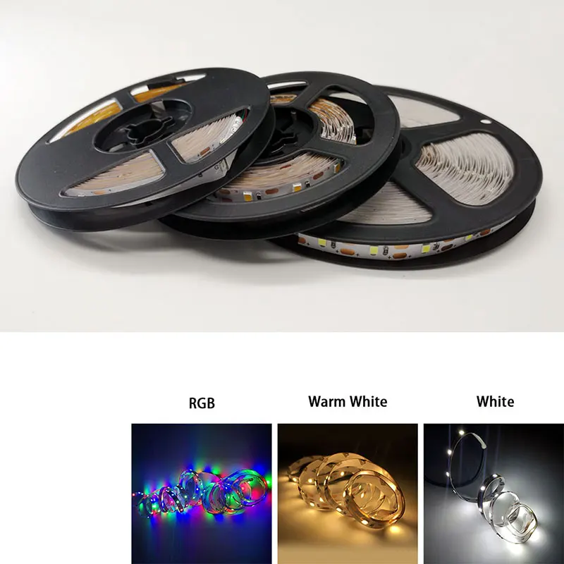 USB LED RGB Strips TV 50CM 1M 2M 3M 4M 5M SMD3528 light 5V/6V strip Christmas desk Decor lamp tape For Background Lighting | Лампы и