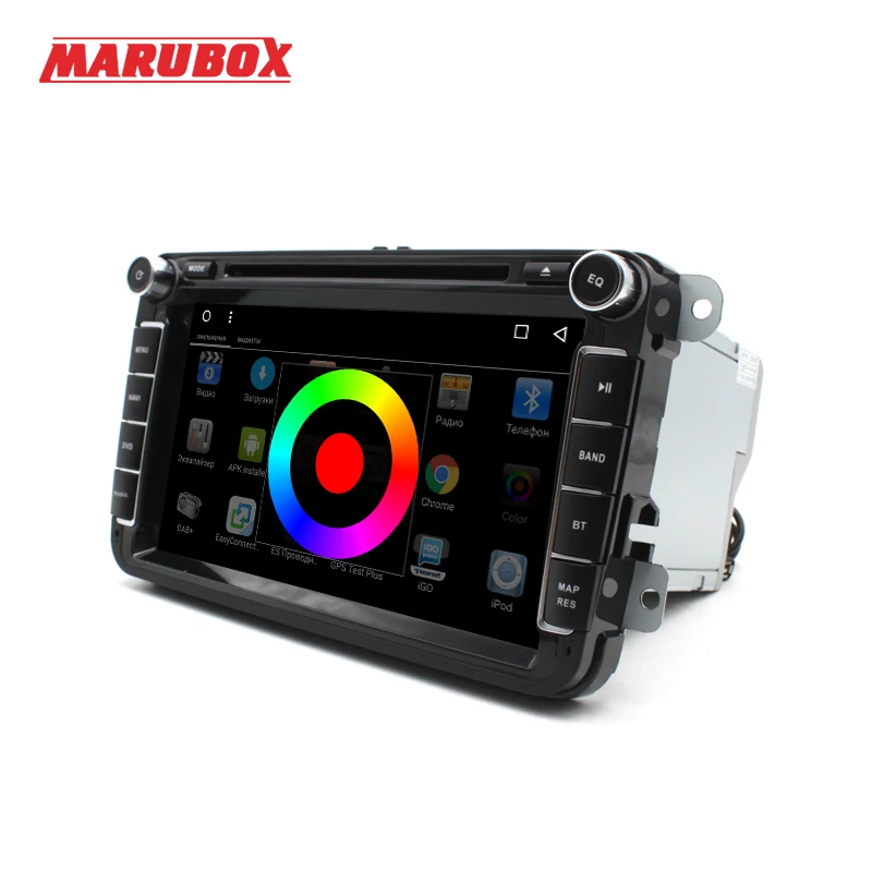 MARUBOX 2Din Android 7 1 для Volkswagen Polo 5 Passat B6 Golf Skoda VW автомобильный мультимедийный DVD плеер