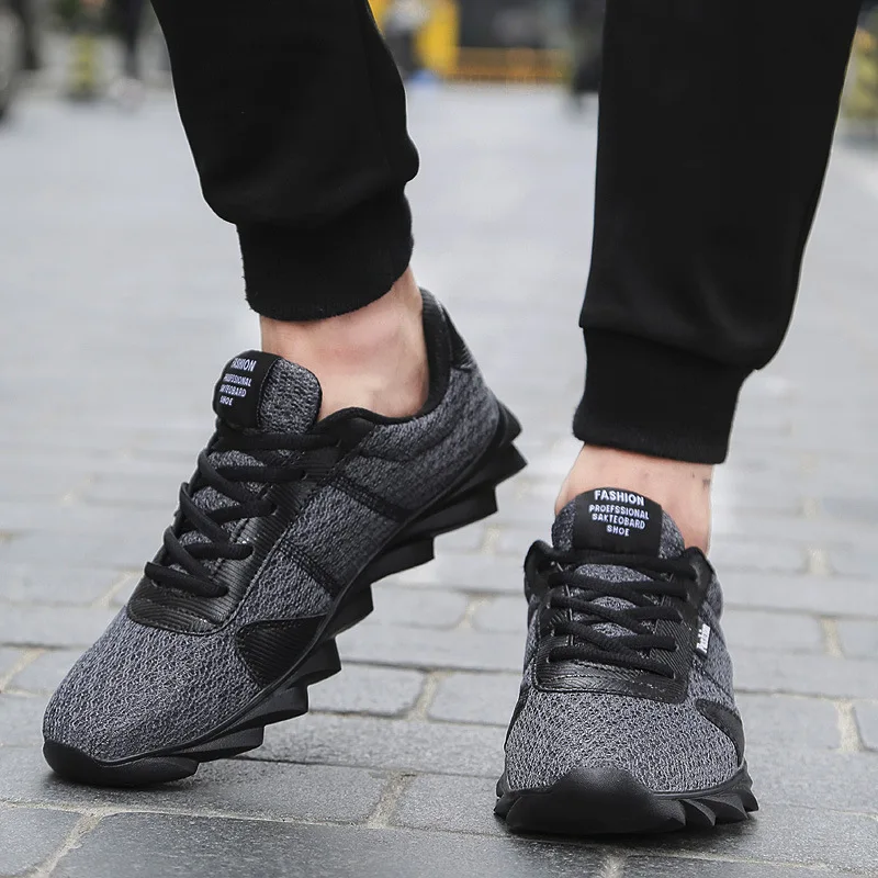 CHAISHOU 2019 Spring new fashion Breathable men Mesh casual shoes sneakers comfortable Chaussures pour hommes B-229 | Обувь