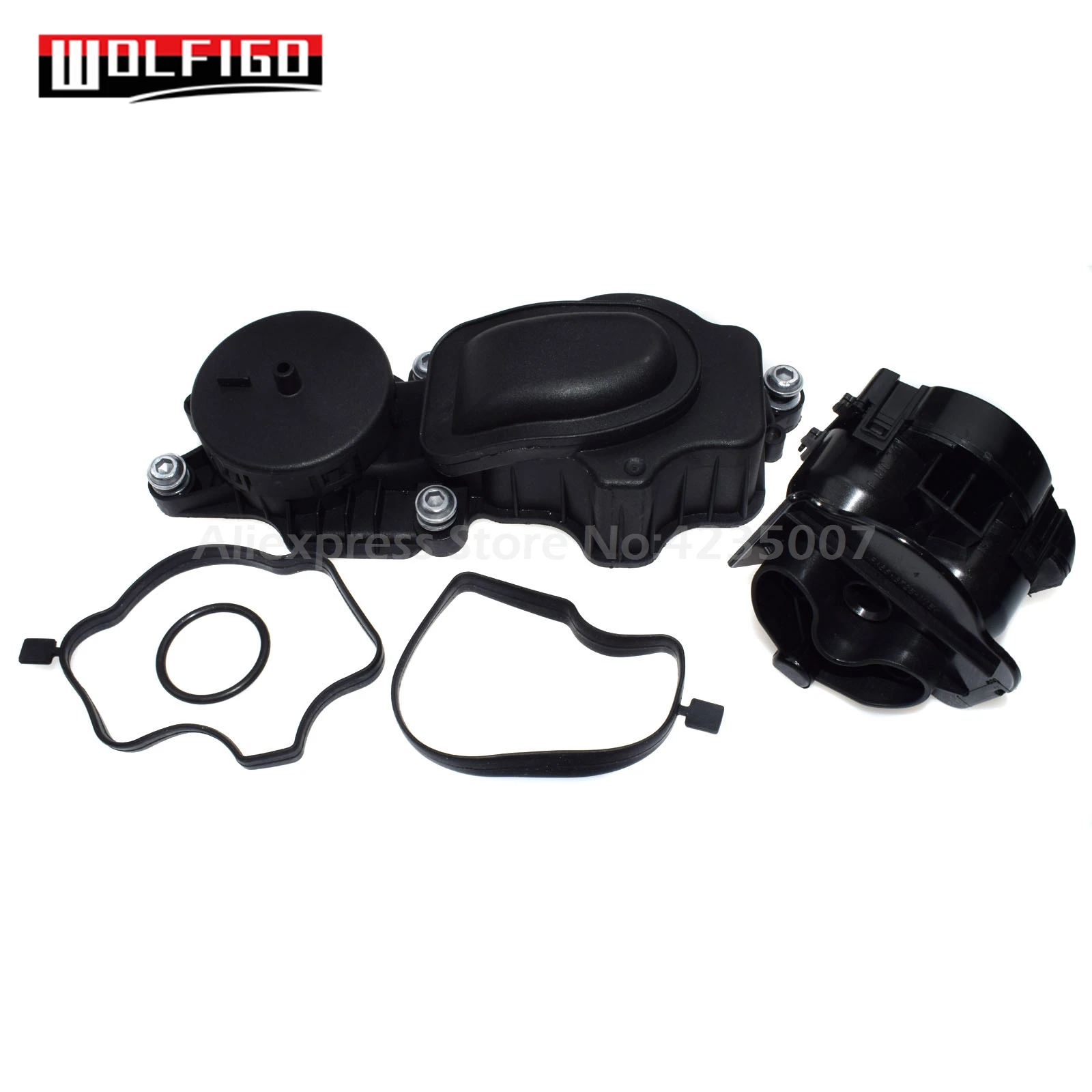 WOLFIGO для BMW E87 E46 E90 E91 E60 E83 118d 318d 320d 520d комплект масляного фильтра с клапаном