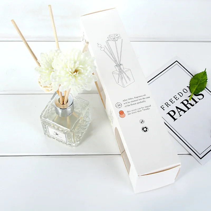 80 мл Reed диспергатор комплект Ванная комната Спальня прочного аромат Indoor