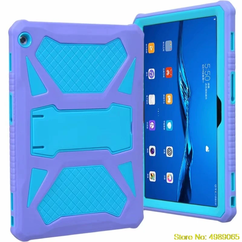 Для AGS-L09 AGS-L03 AGS-W09 9,6 дюймов планшет для huawei MediaPad T3 10 планшета Ударопрочный силиконовый+ жесткий чехол-накладка из ПК для телефона Дети чехол