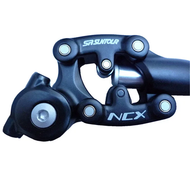 SR Suntour NCX велосипед подвески подседельный 400 мм* 27,2/28,6/30,0/30,1/30,4/30,8/31,6/33,9 велосипедный Подседельный штырь w/Чехол - Цвет: Black 30.1