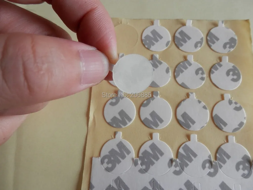 100% гарантия оригинальная Двухсторонняя клейкая лента 3M 20 мм circle 1500 шт./лот.