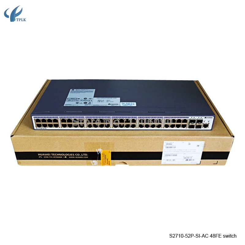 Оригинальный Хуа Вэй Quidway s2710 серии Сетевые коммутаторы 48 портов ethernet 10/100 4 ГБ SFP 52p