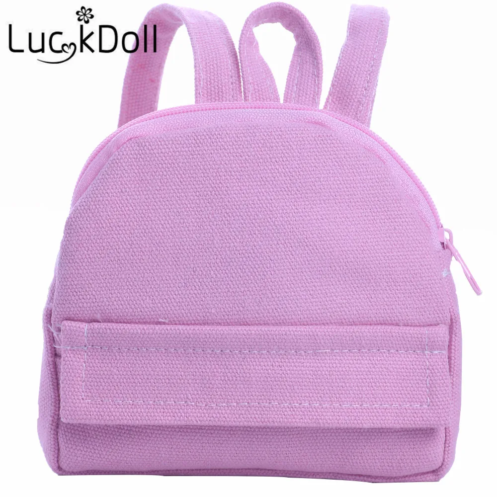 Рюкзак LUCKDOLL однотонный подходит для кукол 18 дюймов 43 см | Игрушки и хобби