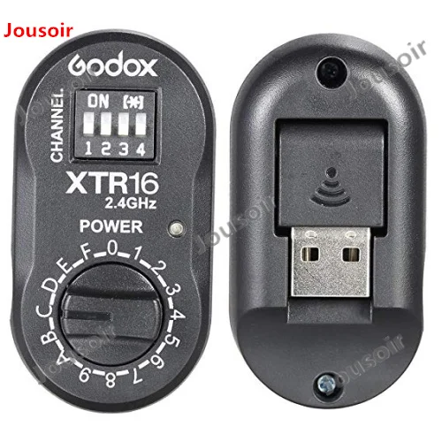 Godox 3x XTR-16 беспроводной 2 4G контроль мощности флэш-приемники + X1T-N TTL передатчик для N