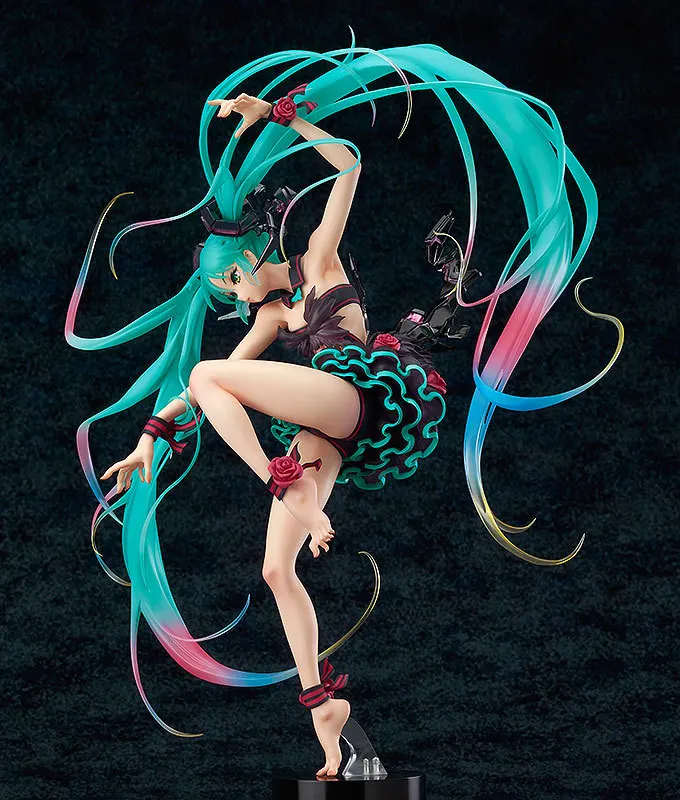Аниме-фигурка MaxFactory miku mebae Ver фигурка для танца Хацунэ Мику 23 см модель из ПВХ